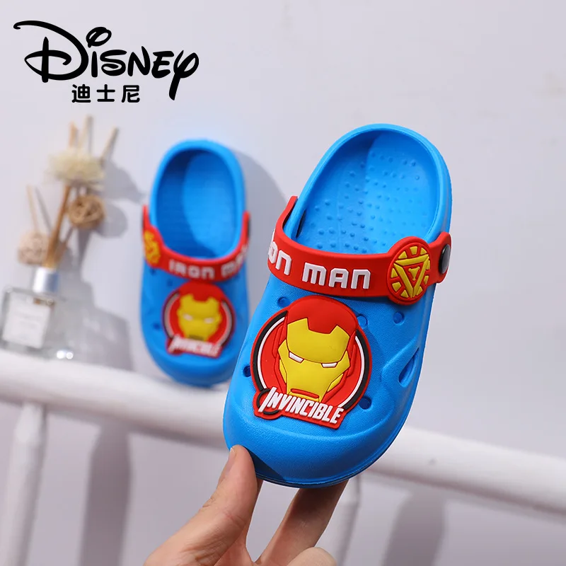 comfortable sandals child New Fashion Children Garden Shoes Boy Girl Cartoon Captain America Spiderman Mickey Sandal Summer Slipper Kid Baby Beach Sandals child shoes girl