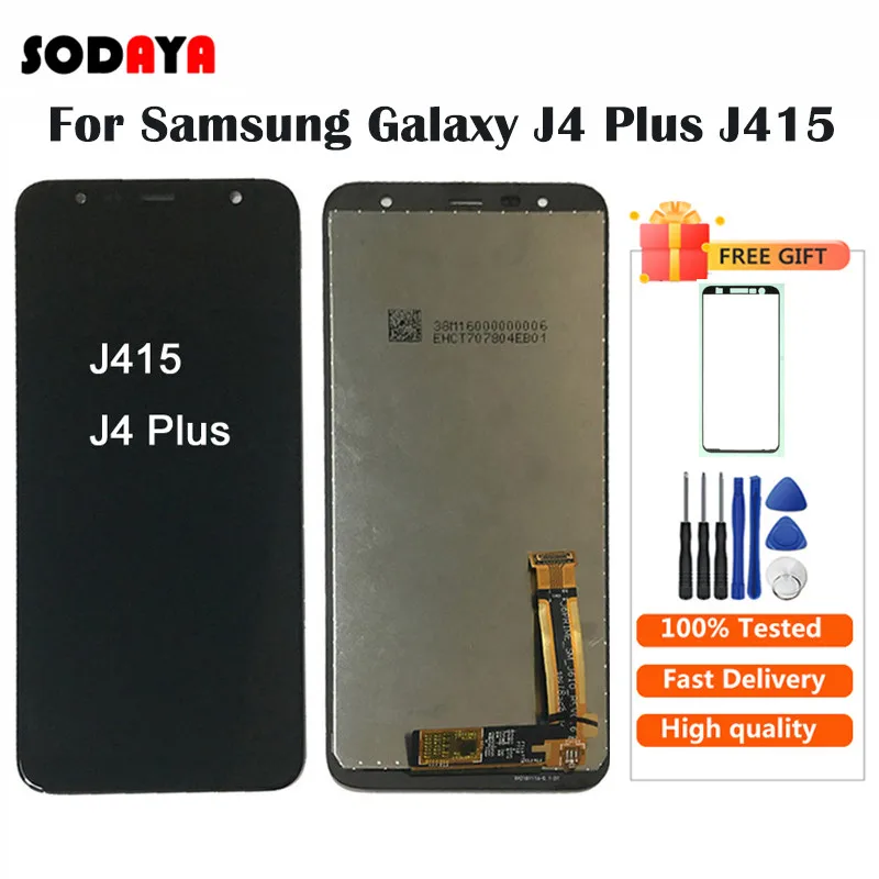 Lcd For Samsung J4+ J415 Sm-j415f J415g 