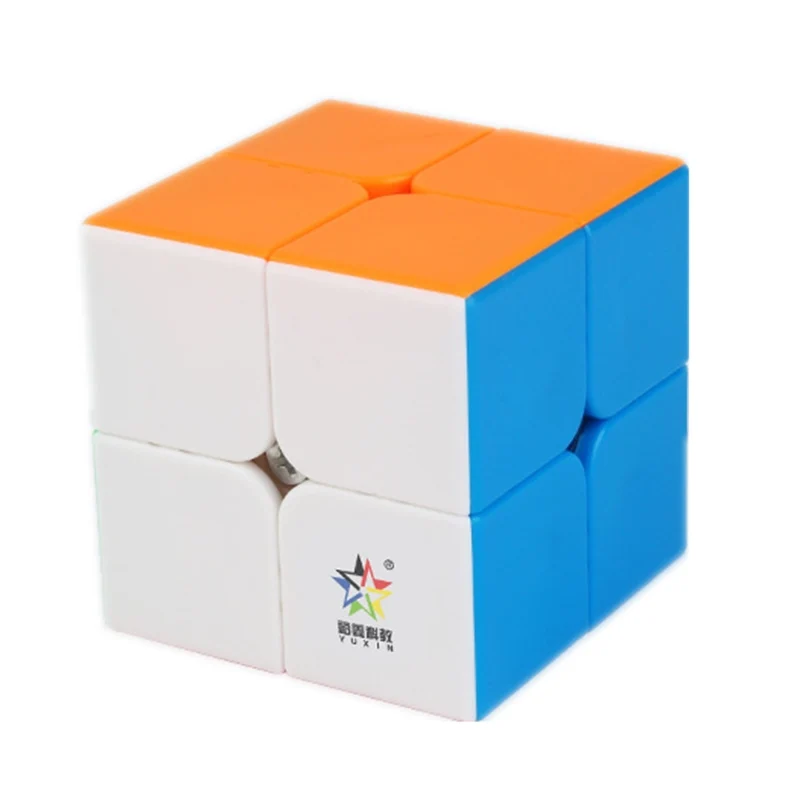 YuXin черный Kirin 2x2x2 волшебный куб для взрослых детская игрушка Профессиональная