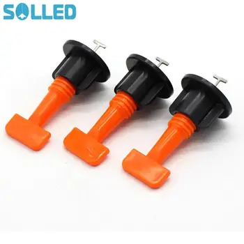 

50pcs/set Level Wedges Tile Spacers For Flooring Wall Tile Spacer Carrelage Tile Leveling System Leveler Locator Spacers Plier