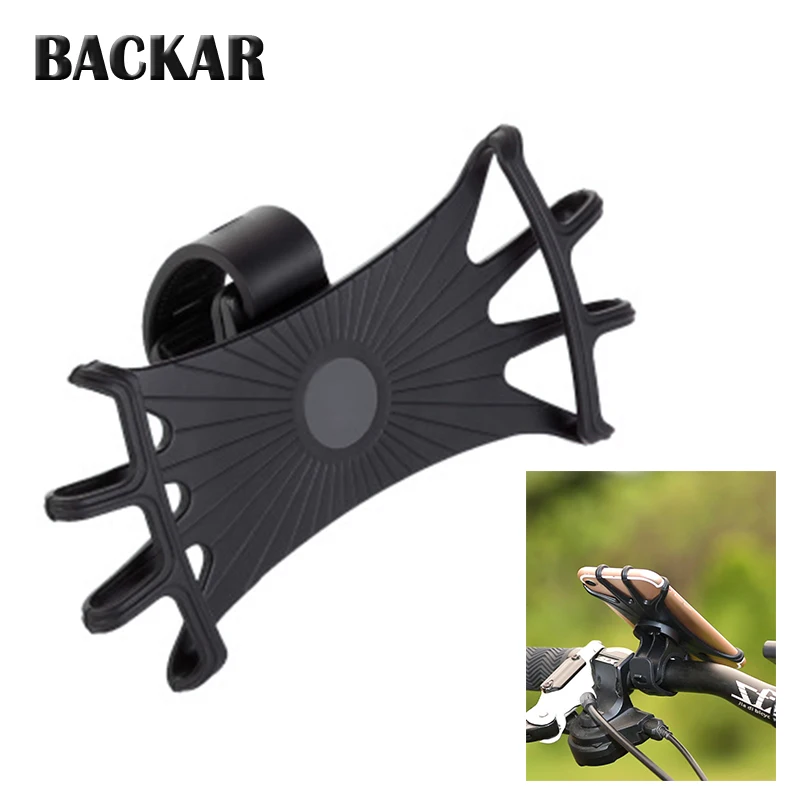 

Silicone Motorcycles Bike Phone Holder For suzuki gsxr gsr 600 ltz 400 bandit gsxr 600 vespa px sprint gts 300 KTM Accessories