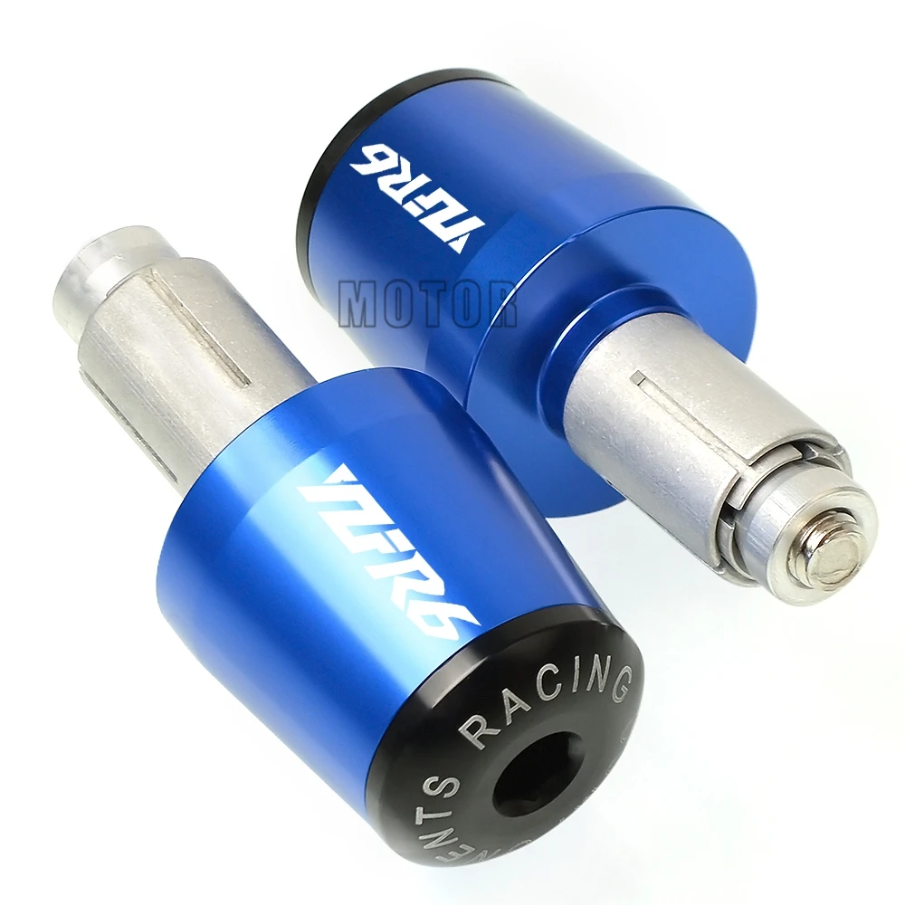 Для Yamaha YZFR6/YZF-R6/YZF R6 1999- мотоцикл 7/" 22 мм рукоятка крышки рукоятка торцы пробковая рукоять слайдер крышка