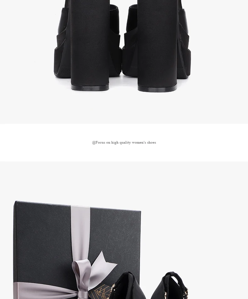 2021 New Ladies Sandals Summer Shoes Sexy Thick High Heels Thick Platform Buckle Crystal Dress Party Wedding Shoes Woman Pumps