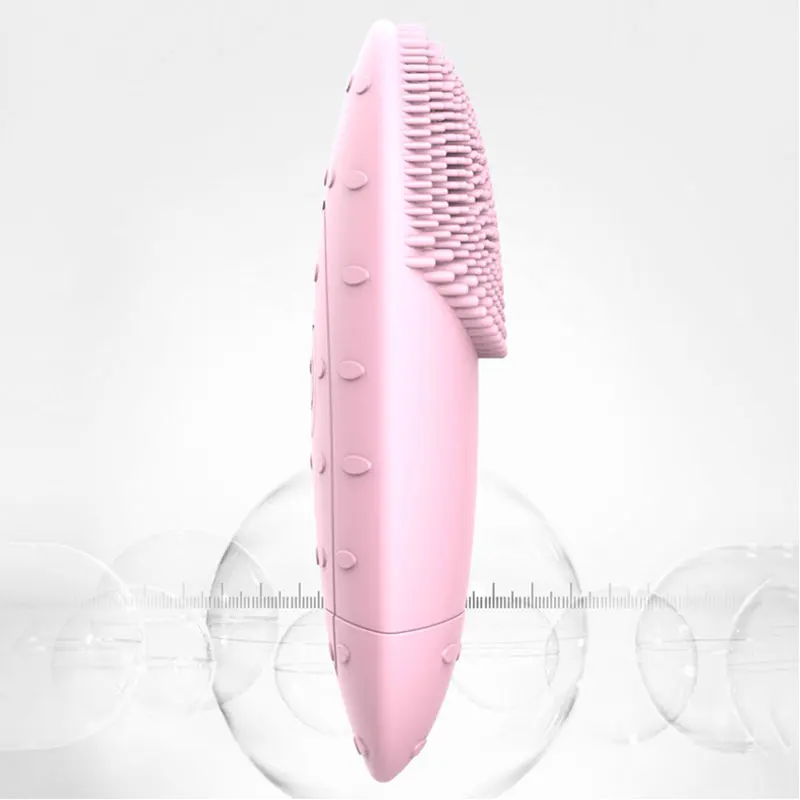 Electric Facial Cleansing Brush Lunaing Mini 2 Skin No Dead Corner Pore Dirts Cleanse Anti Aging Wrinkle Silicone Brush Foreoing