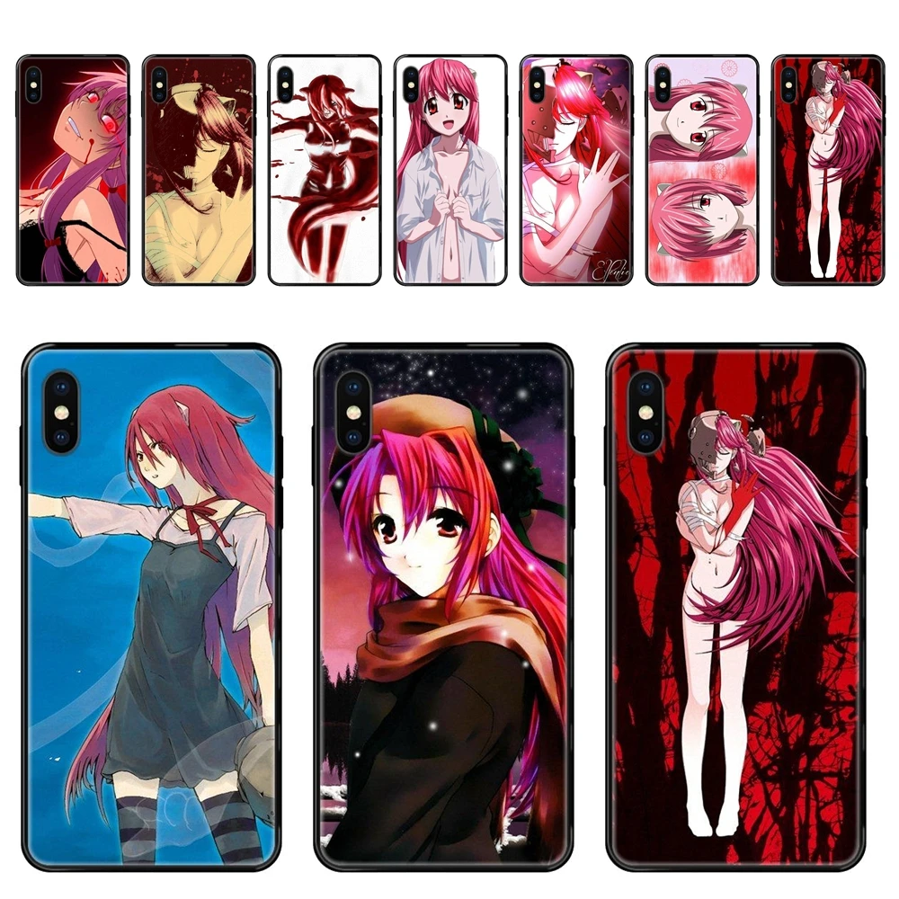Распродажа Elfen Lied Anime для Huawei P40 P30 P20 P10 P9 P8 Lite Plus Pro 2017 P Smart 2019 черный мягкий чехол с