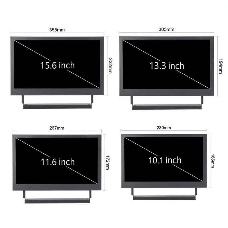 ޴  PC HDMI PS3 PS4 Xbox360 HD IPS LCD, 13.3, 15.6 ġ, ÷ ǻ, 10.1x11.6,