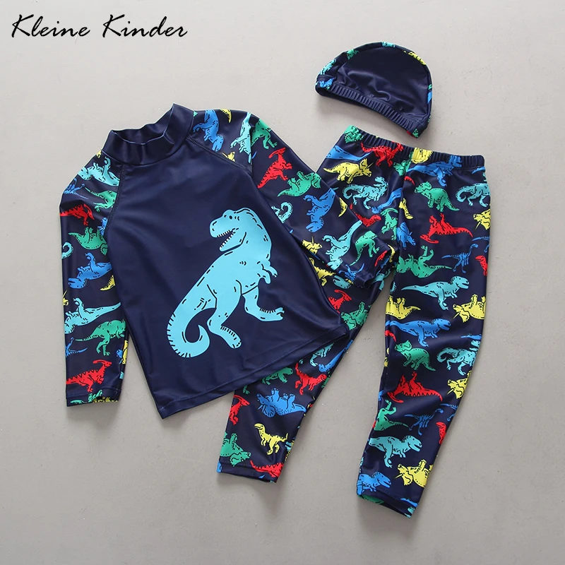 

Swimming Suits for Boys Rash Guard Boy Closed Long Sleeves Wetsuit Surfing Diving Bathing Suit Sun Protection Children Swimsuit