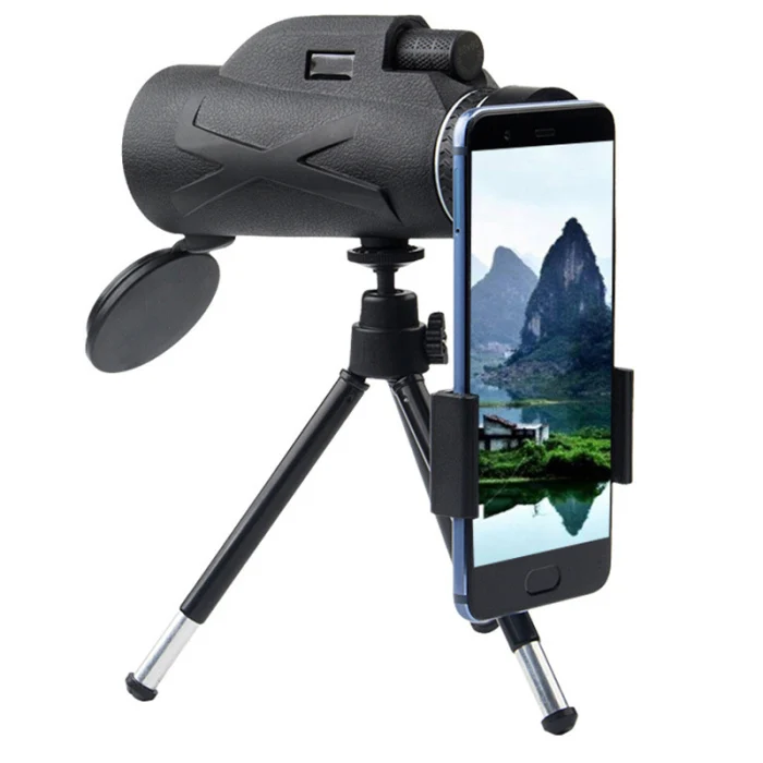 Portátil de Alta Telescópio do Telefone Móvel à Prova Zooms Monocular Prisma Definição Óptico Dwaterproof Água Monoturmas Acampamento 80x100 4 Ferram. atividade ar livre