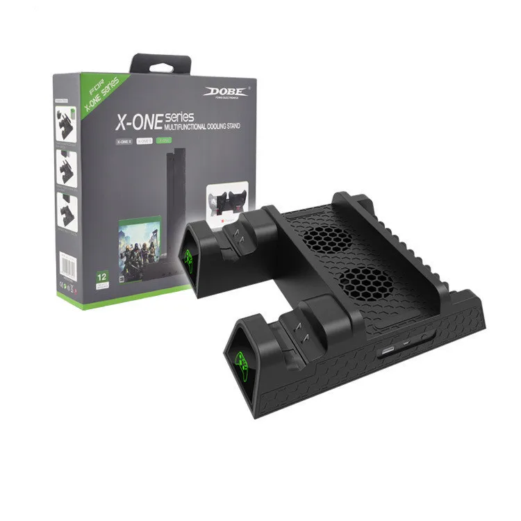 

X Bo X One s x Universal Handle Fixed Charger Charging Base Multi-functional Host Fan Heat Dissipation Fixed Charger