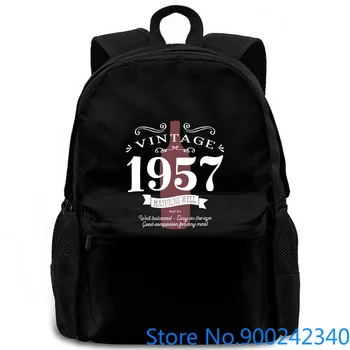 

60th Birthday Present Idea for Boys Dad Him 60 1957 women men backpack laptop travel school adult student
