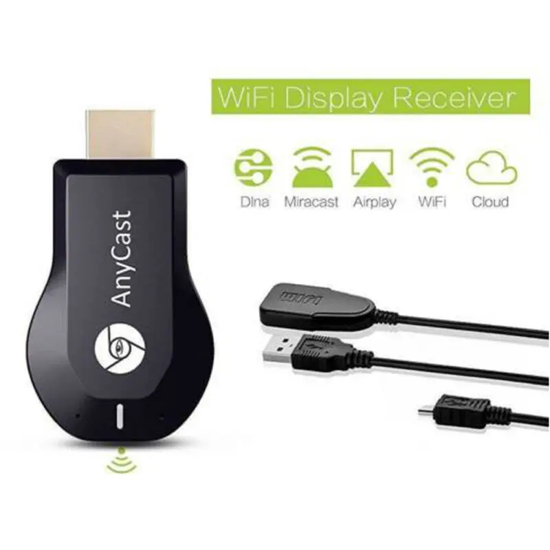 

WiFi Display Receiver AnyCast M2 Plus Dongle Airplay Miracast HDMI TV DLNA 1080P