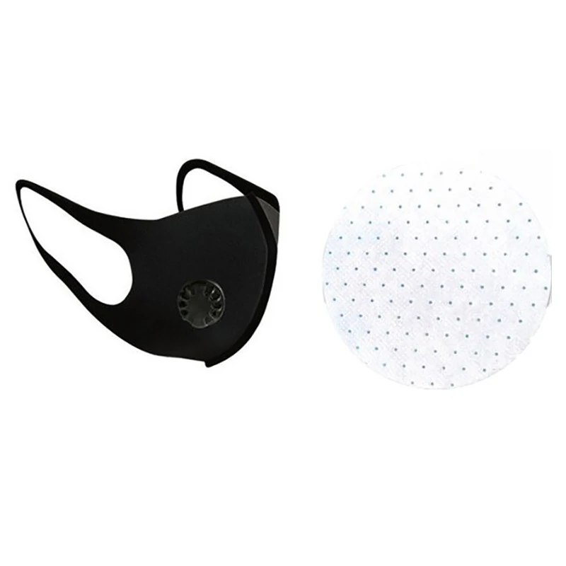 

10 PM2.5 Respirators, Dust Respirators, Reusable Activated Carbon Respirators, with Dual Breathing Valves