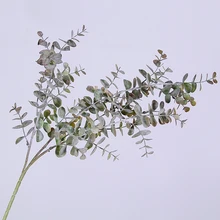 

Artificial Plastic Eucalyptus Tree Branch For Indoor Christmas Wedding Decor