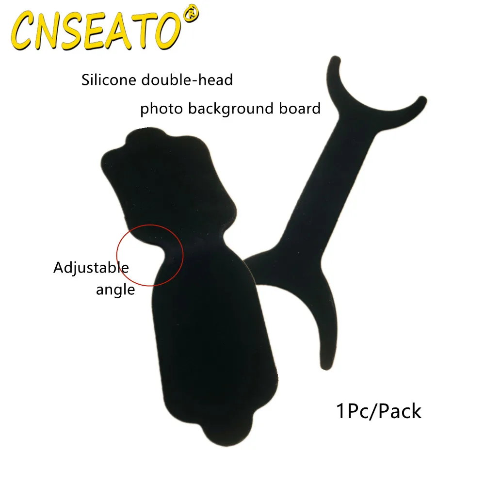 

Dental Photo Contrast Background Board Intraoral Photography Silicone Oral Cheek Plate Double Head Autoclavable Dentist Tools