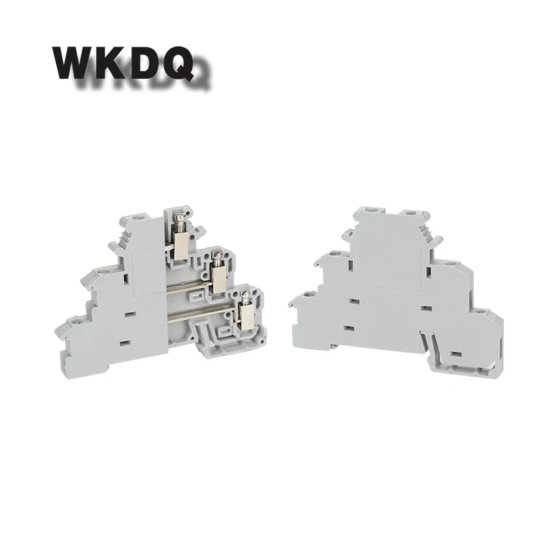 Клеммная колодка на din рейке 10 шт. тройное винтовое соединение DIKD 1 5 с 3
