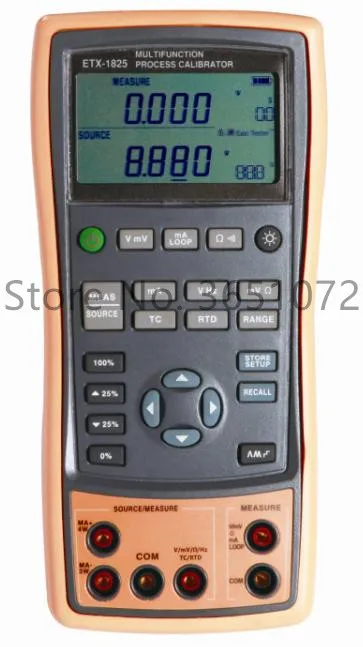 

ETX-1825 Multifunctional Process Calibrator with 0.05 Accuracy