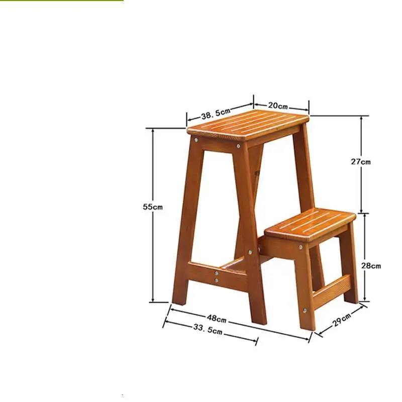 MODEL E Dobravel Tangga Lipat детская ванная комната tabrete Plegable Cocina Escalera Madera стул Escabeau стремянка - Цвет: MODEL E