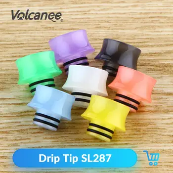 

Volcanee 510 Drip Tip Epoxy Resin Wide Bore For Ijust S RTA RDA Tank E Cig Vaporizor Vape Accessories Mouthpiece