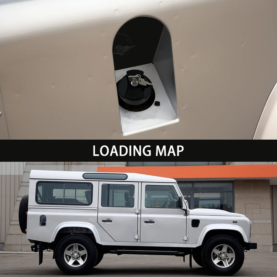 車外燃料タンク キャップ ロック モジュール ランドローバー ディフェンダー 90 110 130 L663 PIVI システム 2022 | 燃料 タンクキャップ カバー タンクロック オートバイ燃料