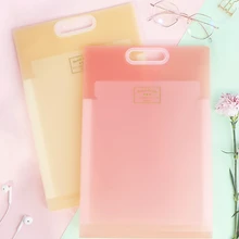 1 шт. KOKUYO большой емкости расширяющийся кошелек A4 WSG-DFC65 Сумка для документов коробка файл пастельный Печенье серии портативный многослойный дизайн