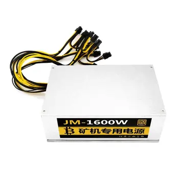 

Professional Super Conductive 1600W Bitcoin Mining Machine ATX Mining Rig Power Supply For BTC ETH Antminer S7
