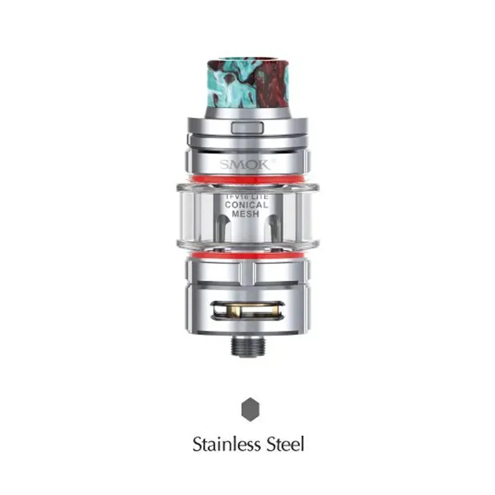 SMOK TFV16 Lite танк 5 мл распылитель TFV16 Lite коническая сетчатая катушка электронная сигарета испаритель VS TFV12 Prince Tank - Цвет: Stainless Steel