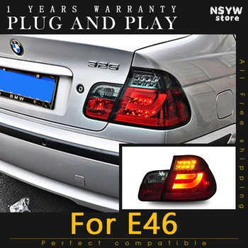 

Car styling Taillight for BMW E46 2001-2004 led TailLights DRL+Brake+Park+Signal lights