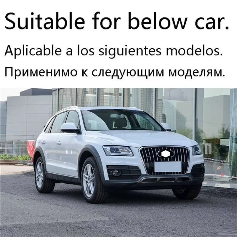 Luces Neblineros Para авто аксессуар внешний боковой сигнал поворота Drl светодиодные фары заднего хода в сборе 17 18 для Audi Q5
