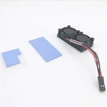 

Wholesale 2pcs Dual fan for Raspberry Pi 4 Model B 4B Plus