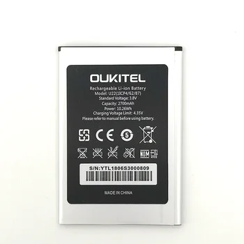 

WISECOCO 10pcs New Original 2700mAh Battery u22 For Oukitel U22 Mobile Phone High Quality In Stock With Tracking Number