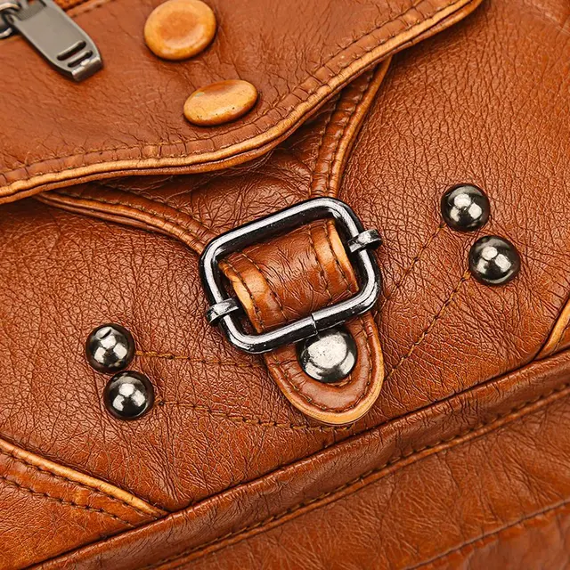 Borsa a tracolla donna di alta qualità di nuova moda borse in morbida pelle di lusso borse da donna Designer famoso marchio Tote a tracolla da donna 6