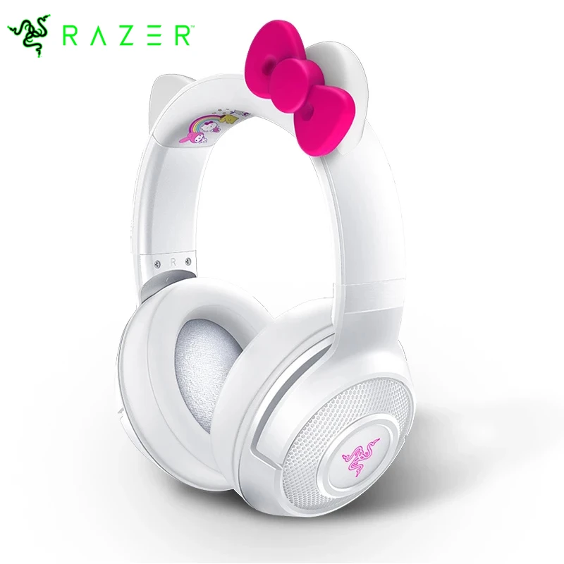 Razer Sanrio Limited Edition Chroma Lighting Wireless HeadsetHeadphone