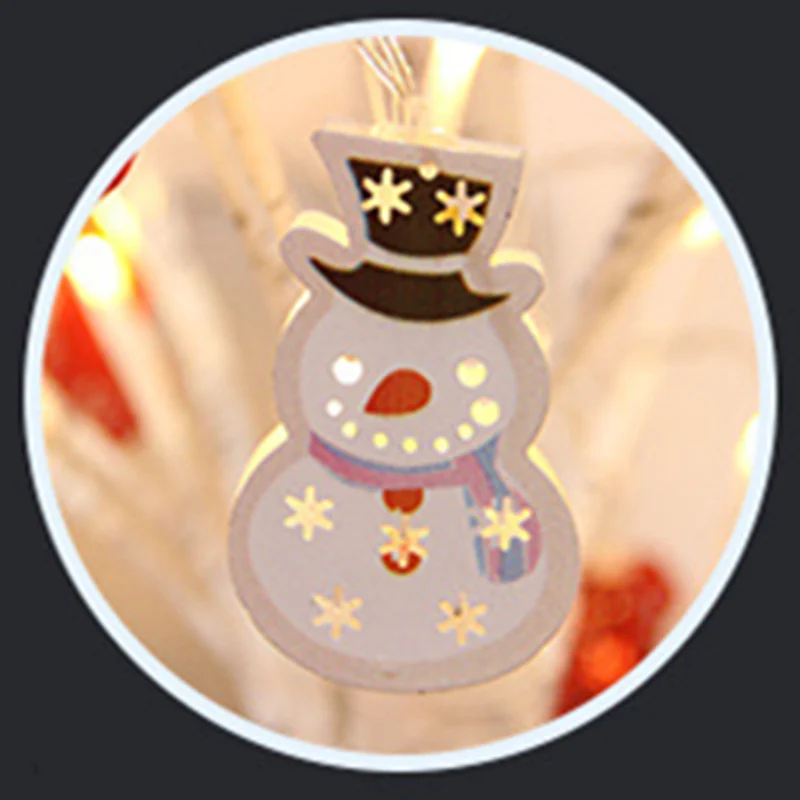 1,5 M 3M USB кабель с Рождественские огни, для улицы, волшебная Гирлянда Свет люсис привело Decoracion подарок на Рождество; тапочки в форме лампа USB Батарея праздник света - Испускаемый цвет: snowman A