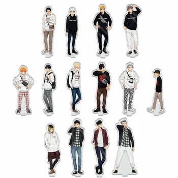 

Anime Haikyuu!! Figures Desk Plate Models Anime Acrylic Stand Model Toys Desktop Action Figures Plate Desk Decor
