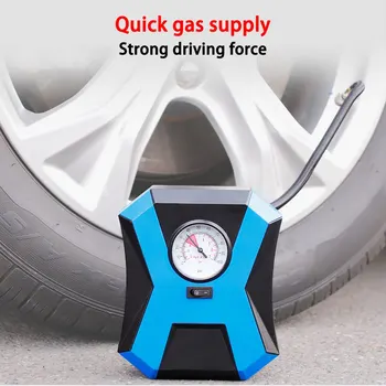 

Portable Inflator Pump Air Compressor Electric Auto Tire 12V Digital Pump For Car/Bike/Motorcycle/Tram/Rubber Boat Universal