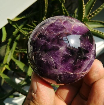 

+++---515+++NATURAL Dream Amethyst Crystal sphere ball Orb Gem Stone