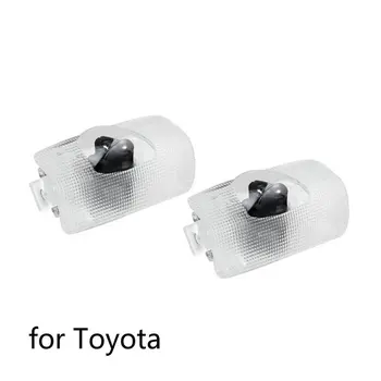 

2pcs LED Car Door Welcome Light Projector Logo laser light For Toyota Highlander Camry corolla Reize 4 Runner crown Prado Prius
