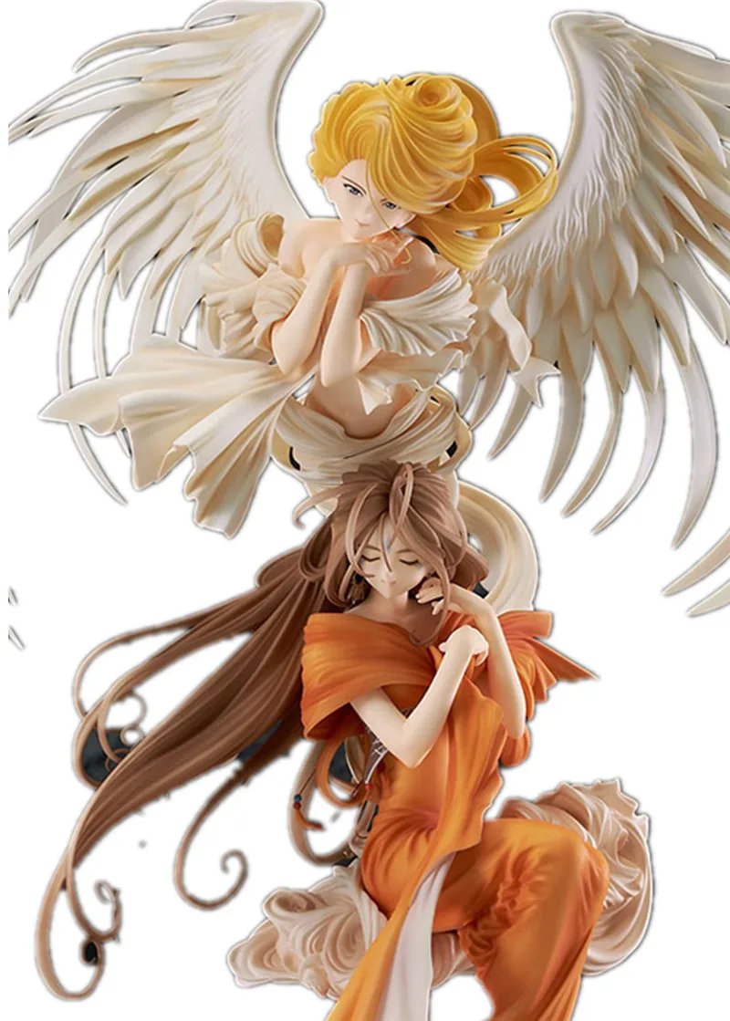 

Anime Ah My Goddess 25th Anniversary Holy Bell Belldandy PVC Figure Collectible Model Action Toy for Gift 32cm