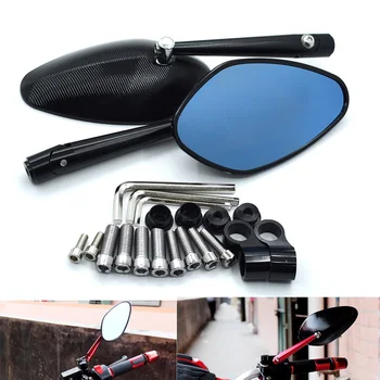 

New Universal motorcycle rearview mirror CNC aluminum alloy 8mm 10mm For KAWASAKI Z250 Z300 Z750 Z750S Z750R Z800 Z900 Z1000