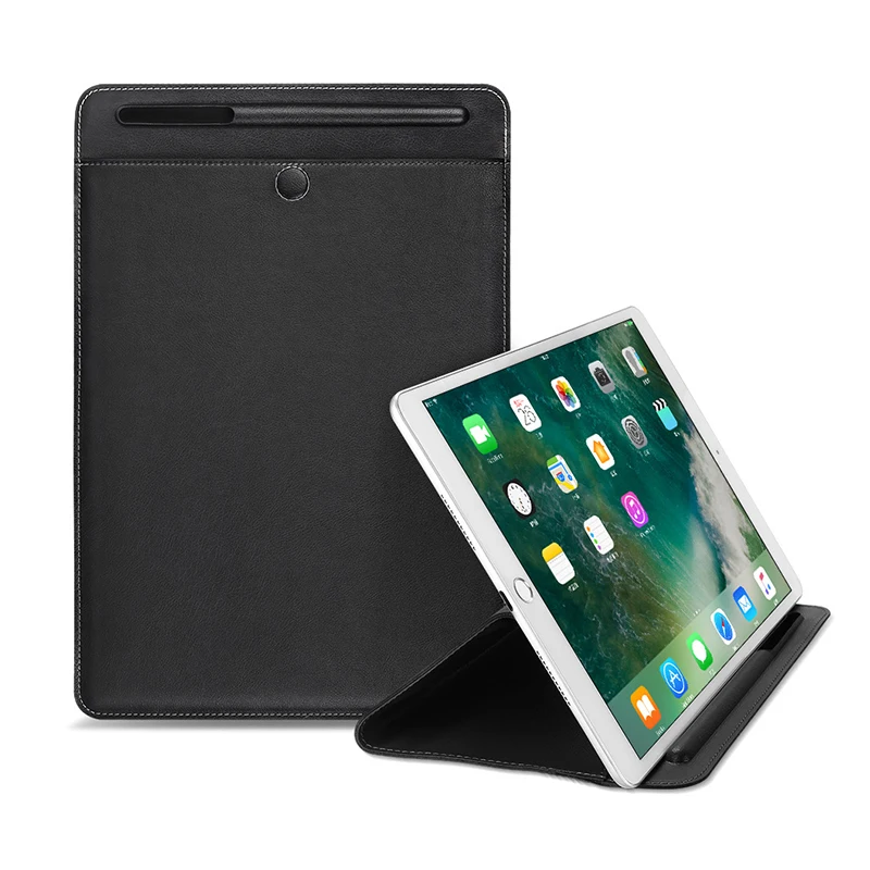 Складной Премиум чехол из искусственной кожи PU для IPad Pro 12,9, чехол-сумка с карандашом для IPad Pro 12,9