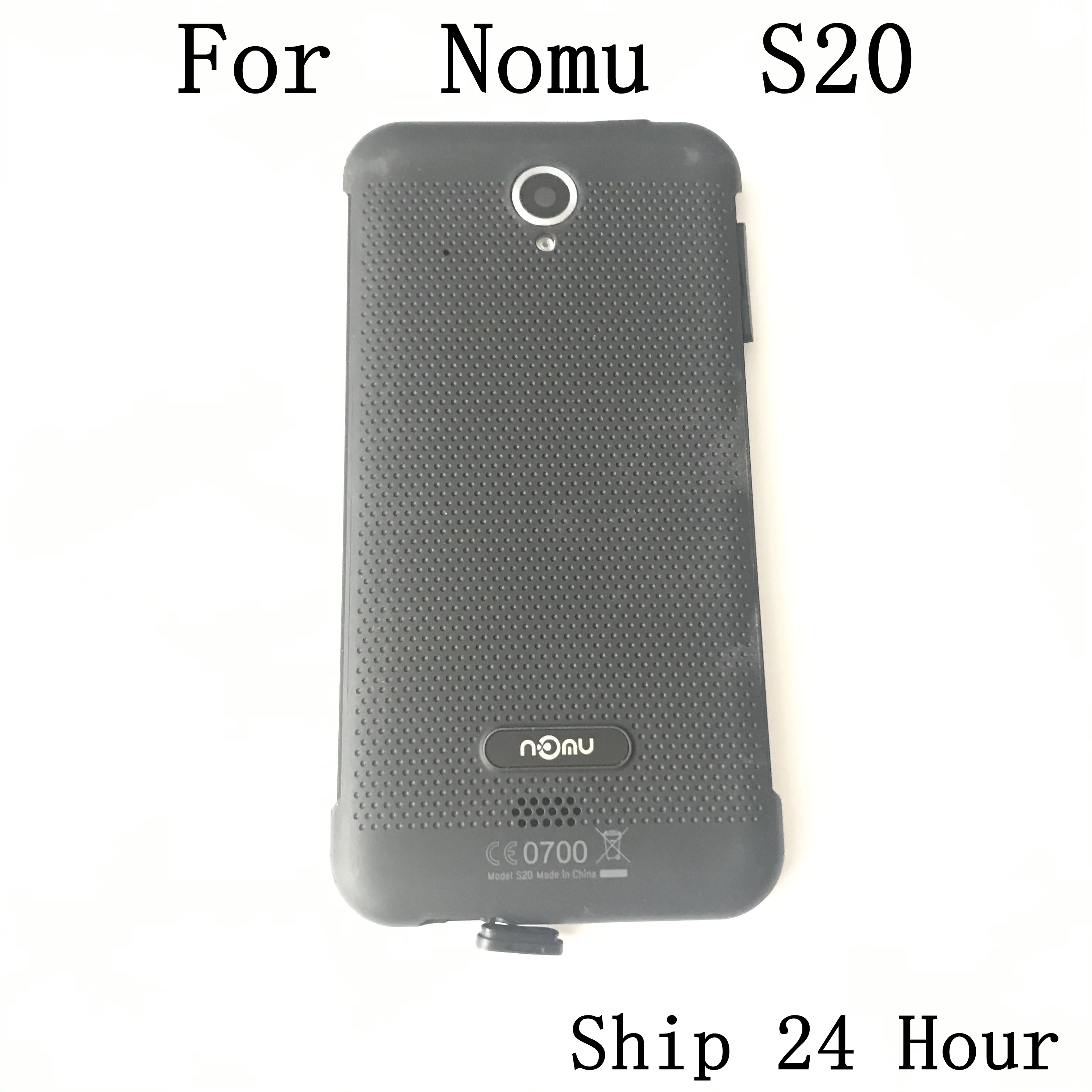 

Nomu S20 Used Back Battery Cover+USB Interface Rubber Stopper For Nomu S20 Repair Fixing Part Replacement