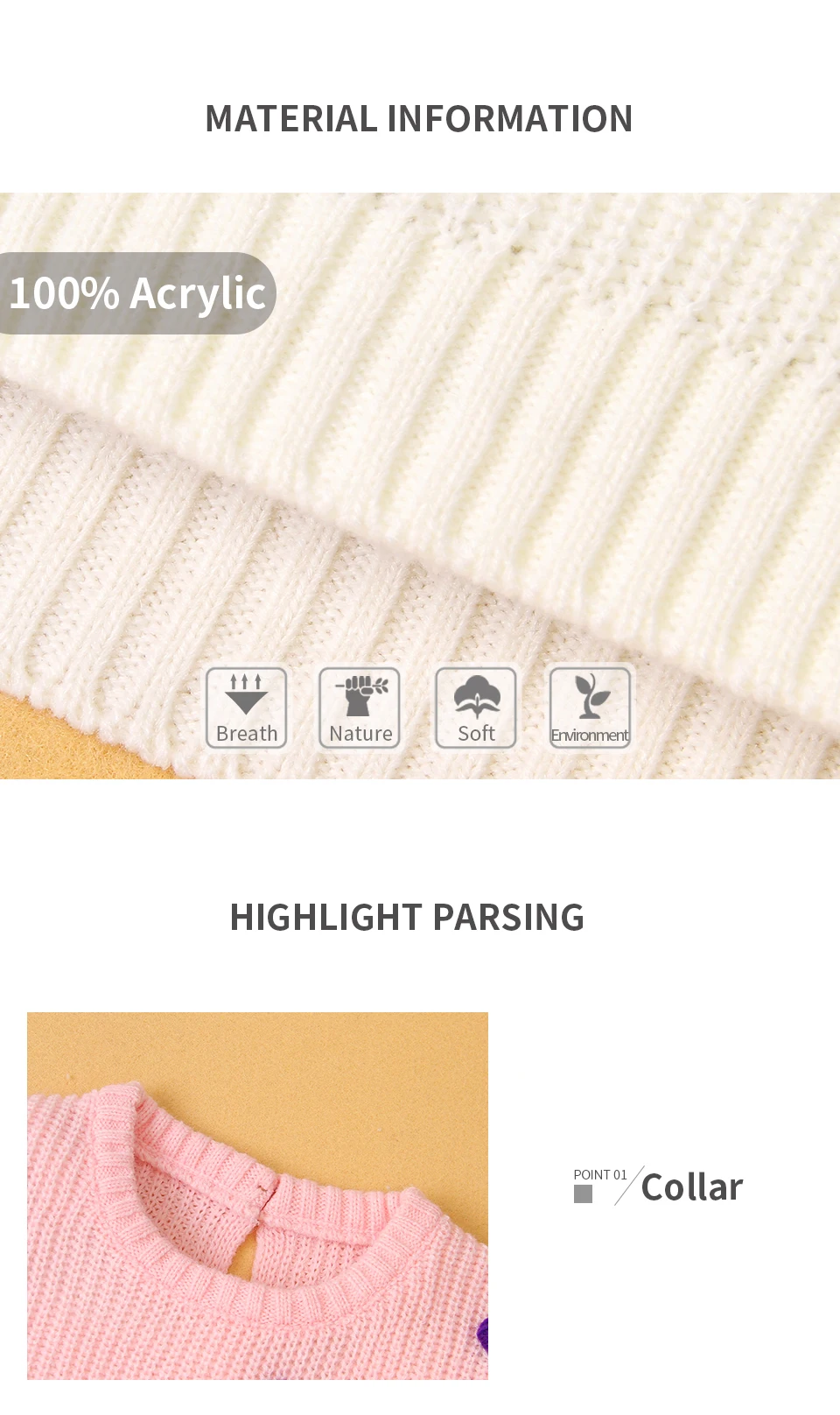 Camisolas do Bebê para Meninas Pullovers de Malha Moda Pontos Jumpers Outono Casuais Recém-nascidos Meninos Malhas Topos Manga Longa Crianças Roupas 4 High Quality Mamãe e Bebê