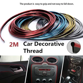

Decorative Thread Decorative Strip Universal Trim Strip Car Body Automotive 2m Cars Fashion