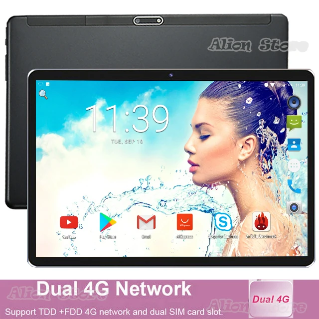 

Sales Super Tempered 2.5D Glass10 inch tablet Android 8.0 Octa Core 4GB RAM 64GB ROM 8 Cores 1280*800 IPS Screen Tablets 10.1