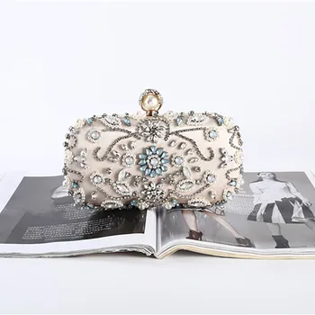 

Crossbody Bags For Women 2019 Luxury Ladies Hand Bags Evening Handbag Diamond Beaded Party Clutch Shoulder Cross Bag K820