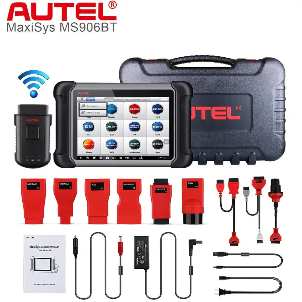 Autel MaxiSys MS906BT сканер Pro OBD2 автомобильный диагностический инструмент OBD 2