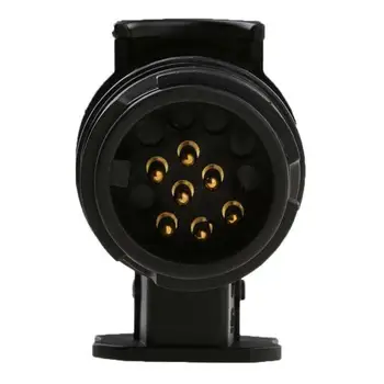 

13 Pin to 7 Pin Plug Connector Adapter 12V Car Trailer Truck Caravan Towbar Socket Converter European Standard Waterproof