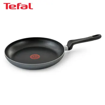 

Pans TEFAL 04172124 Black Aluminum GAS ELECTRIC CERAMIC HALOGEN Kitchen Cookware griddle frying fry Without Pot Cover MINUTE