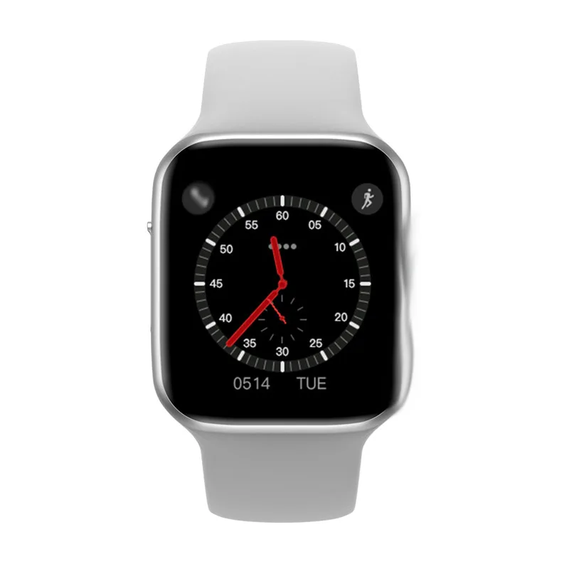 IWO10 Bluetooth Вызов Смарт часы W34 ЭКГ монитор сердечного ритма IWO 9 Smartwatch фитнес трекер Браслет для Android IOS PK iwo 8 - Цвет: Белый