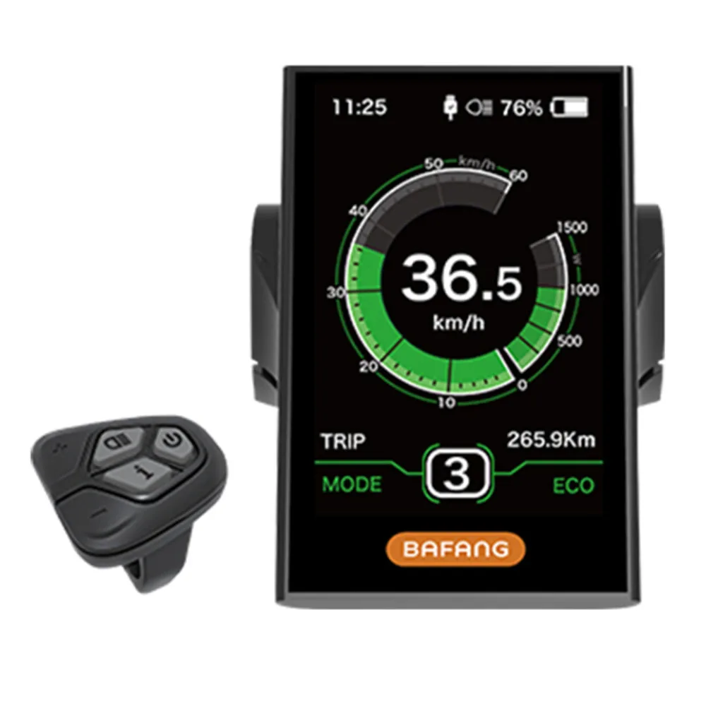 

Set Display For Bafang Mid Drive Motor Ebike IP65 DPC18 Color Handlebar